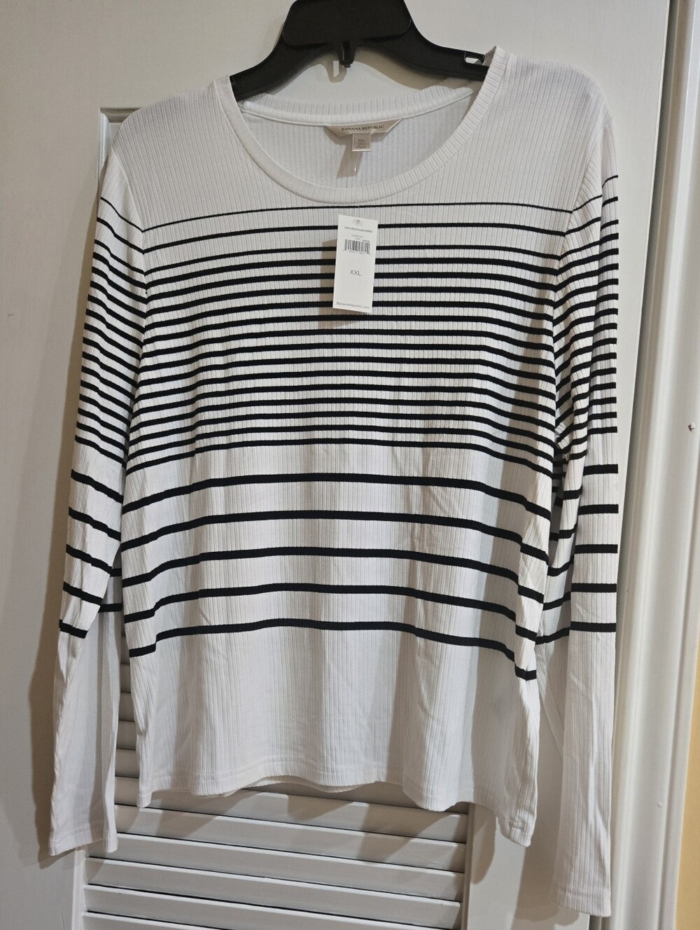 Banana Republic Long Sleeve Knit Top - Size XXL - NWT